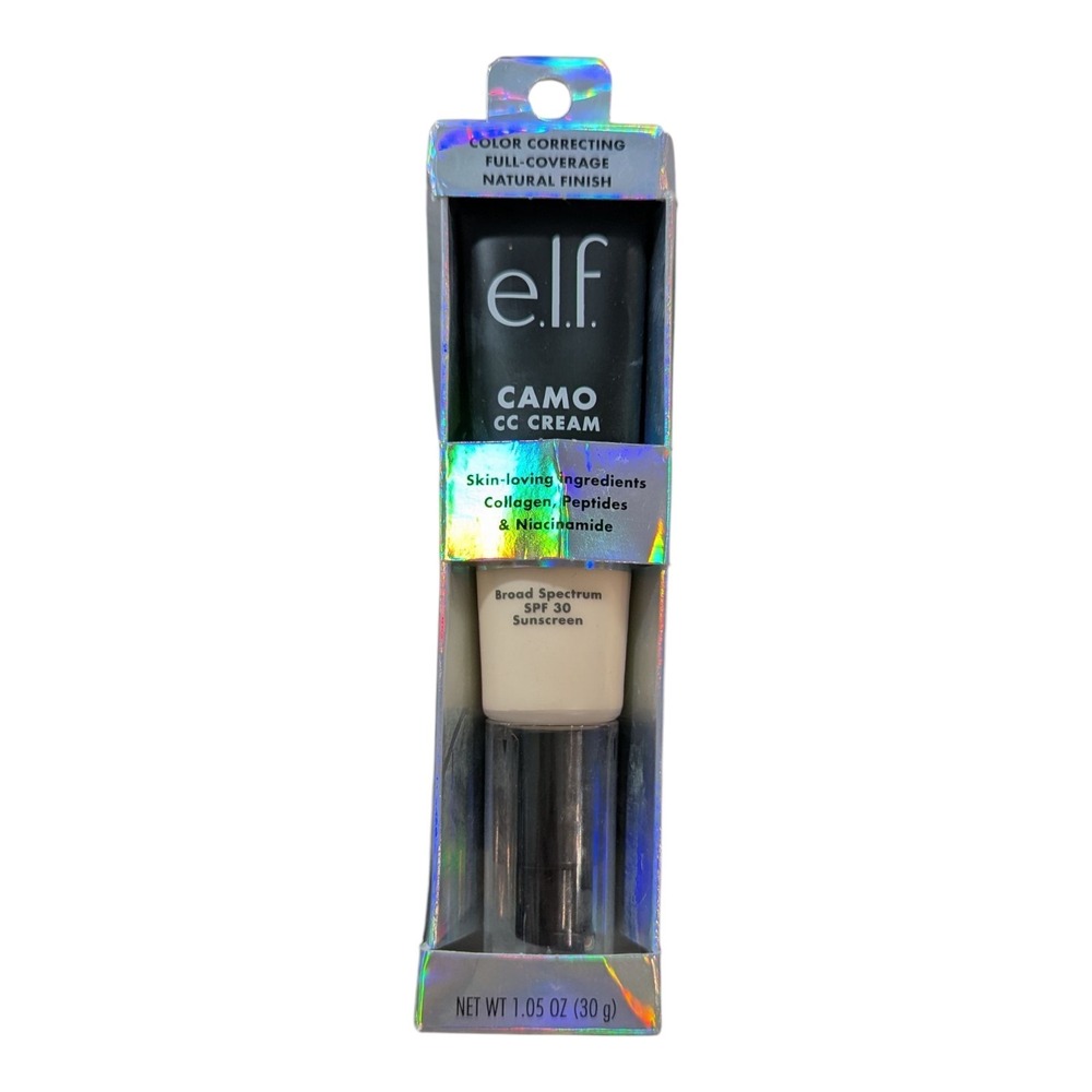 BBB. e.l.f. Camo CC Cream Color Correcting Full Coverage Foundation FAIR 100W